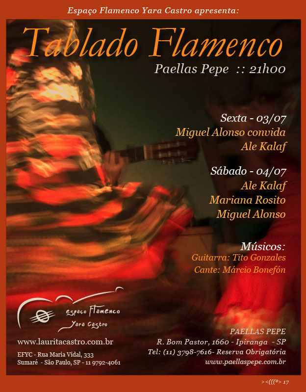 Tablado Flamenco ~ 03 e 04 / 07